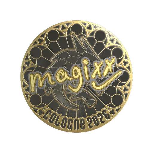 Sticker | magixx (Gold) | Cologne 2026