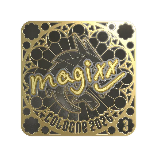 Наклейка | magixx (золотая, итоговая) | Кёльн-2026