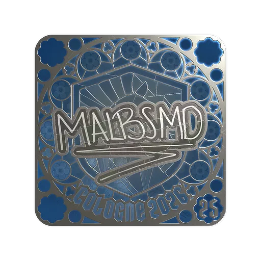 Наклейка | malbsMd (металлическая, итоговая) | Кёльн-2026