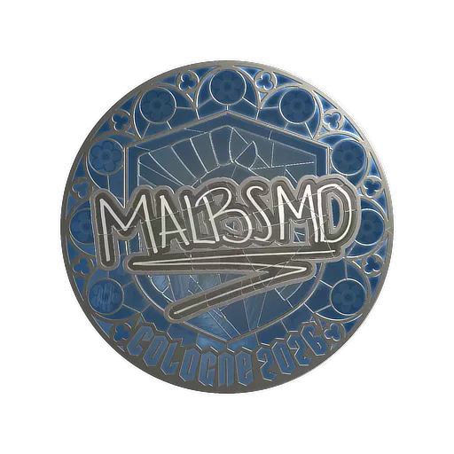 Наклейка | malbsMd (металлическая) | Кёльн-2026