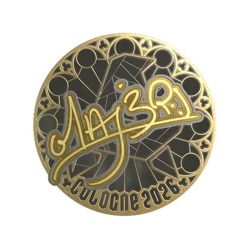 Sticker | MAJ3R (Gold) | Cologne 2026
