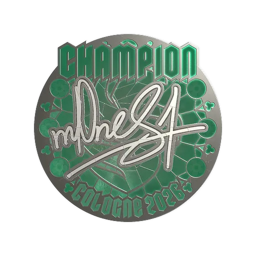 Sticker | m0NESY (Foil, Champion) | Cologne 2026