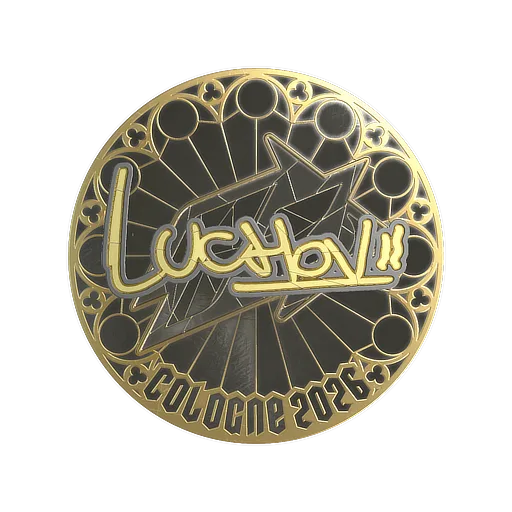 Sticker | luchov (Gold) | Cologne 2026