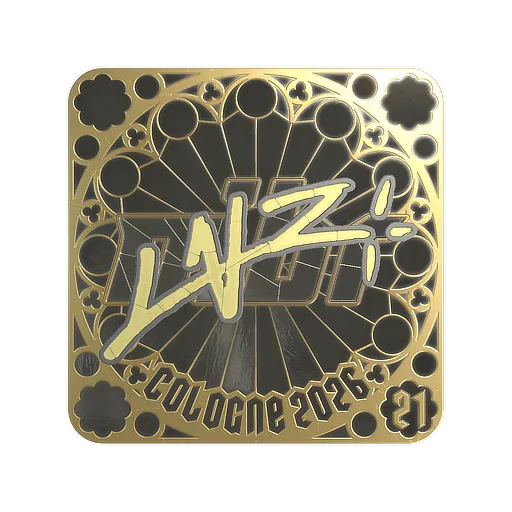 Наклейка | LNZ (золотая, итоговая) | Кёльн-2026