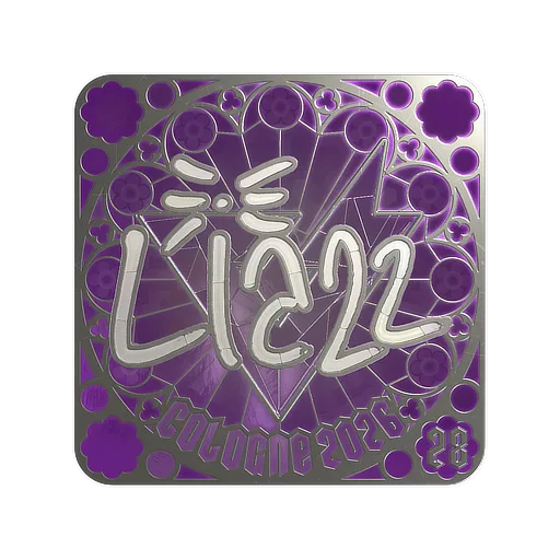Наклейка | Liazz (металлическая, итоговая) | Кёльн-2026