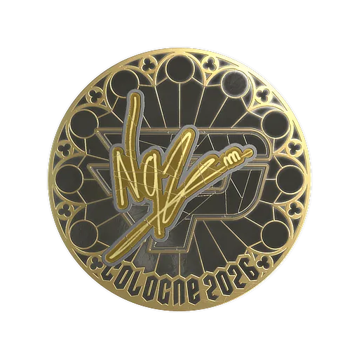 Sticker | NQZ (Gold) | Cologne 2026