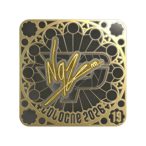 Sticker | NQZ (Gold, Ranked) | Cologne 2026