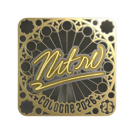 Sticker | nitr0 (Gold, Ranked) | Cologne 2026