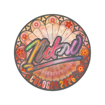 Sticker | nitr0 (Holo) | Cologne 2026