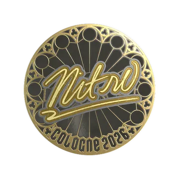 Sticker | nitr0 (Gold) | Cologne 2026
