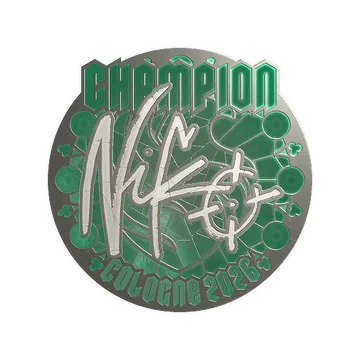 Sticker | NiKo (Foil, Champion) | Cologne 2026