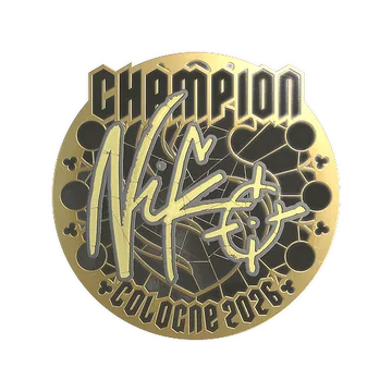 Sticker | NiKo (Gold, Champion) | Cologne 2026