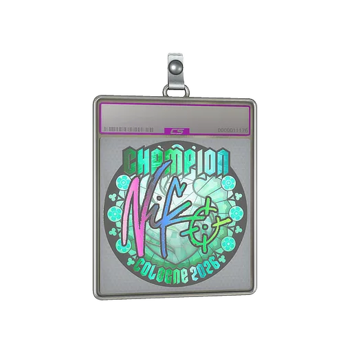 Sticker Slab | NiKo (Holo, Champion) | Cologne 2026