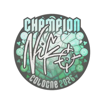Sticker | NiKo (Champion) | Cologne 2026