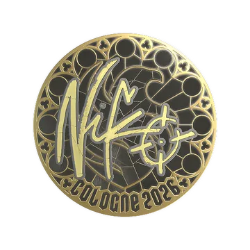Sticker | NiKo (Gold) | Cologne 2026