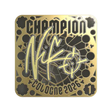 Sticker | NiKo (Gold, Ranked) | Cologne 2026