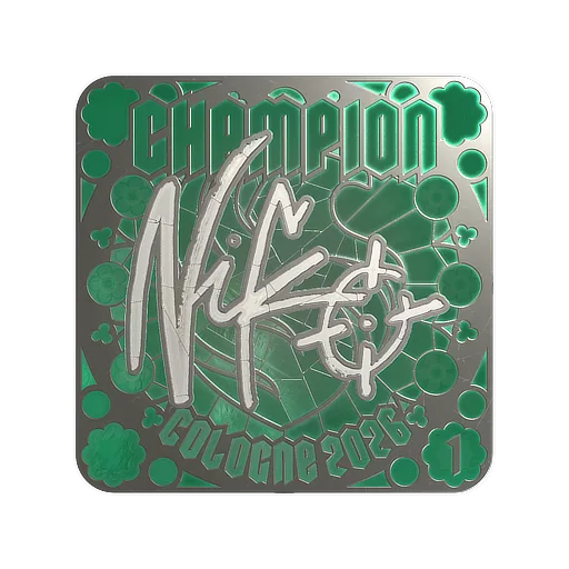 Sticker | NiKo (Foil, Ranked) | Cologne 2026