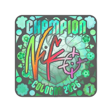 Sticker | NiKo (Holo, Ranked) | Cologne 2026