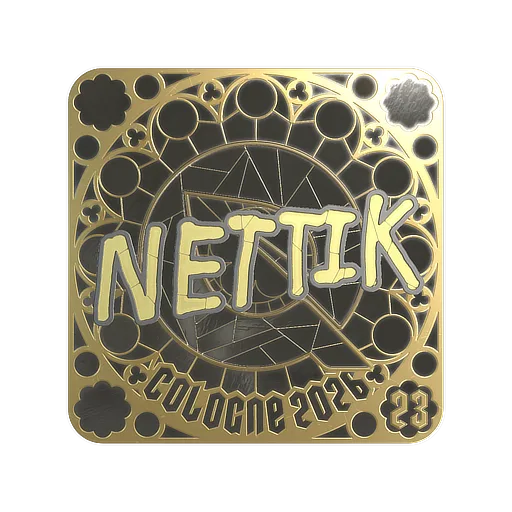 Sticker | nettik (Gold, Ranked) | Cologne 2026