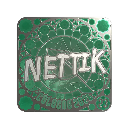 Sticker | nettik (Foil, Ranked) | Cologne 2026