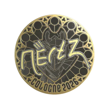 Sticker | NertZ (Gold) | Cologne 2026