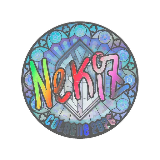 Наклейка | NEKiZ (голографическая) | Кёльн-2026