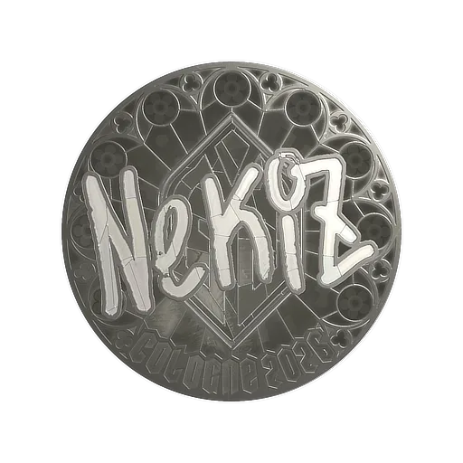 Наклейка | NEKiZ (металлическая) | Кёльн-2026