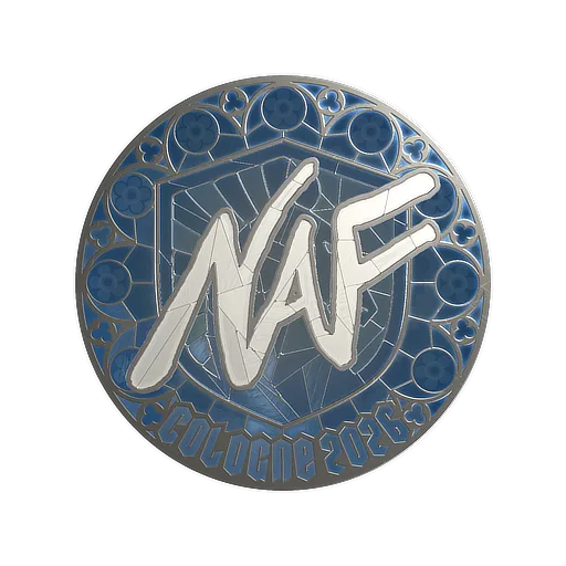 Наклейка | NAF (металлическая) | Кёльн-2026