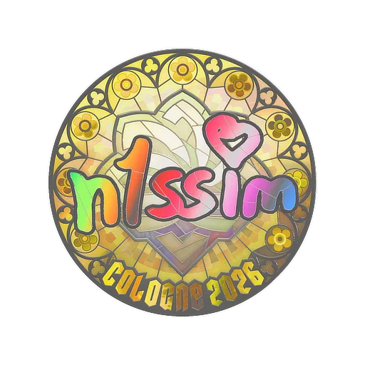 Sticker | n1ssim (Holo) | Cologne 2026