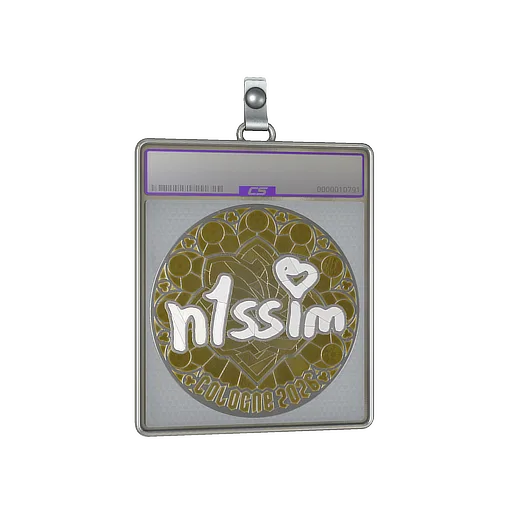 Sticker Slab | n1ssim (Foil) | Cologne 2026