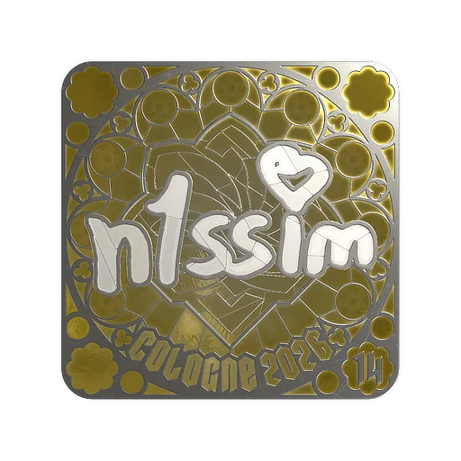 Sticker | n1ssim (Foil, Ranked) | Cologne 2026