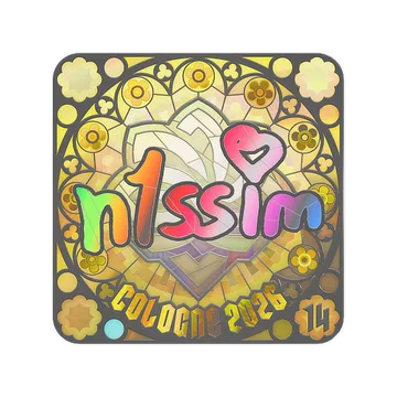 Sticker | n1ssim (Holo, Ranked) | Cologne 2026