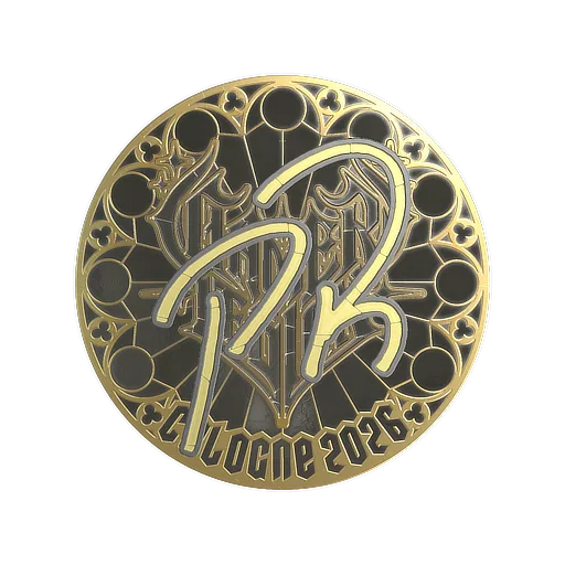 Sticker | PR (Gold) | Cologne 2026