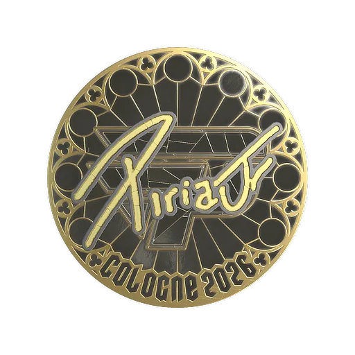 Sticker | piriajr (Gold) | Cologne 2026