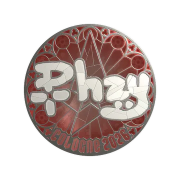 Наклейка | phzy (металлическая) | Кёльн-2026