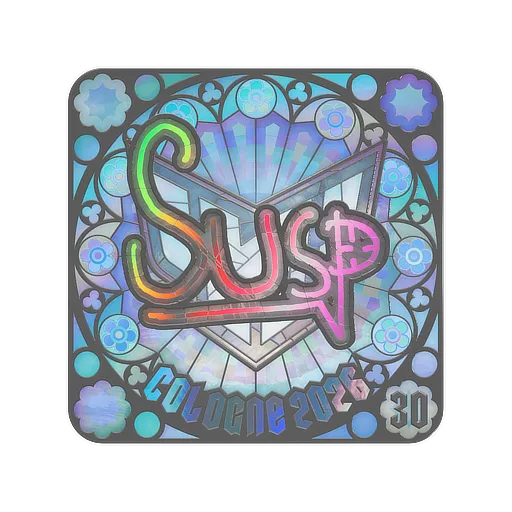 Sticker | susp (Holo, Ranked) | Cologne 2026
