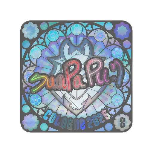 Наклейка | SunPayus (голографическая, итоговая) | Кёльн-2026