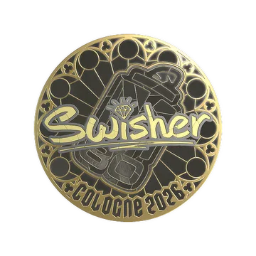 Sticker | Swisher (Gold) | Cologne 2026