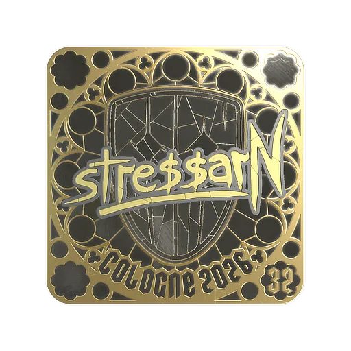 Sticker | stressarN (Gold, Ranked) | Cologne 2026