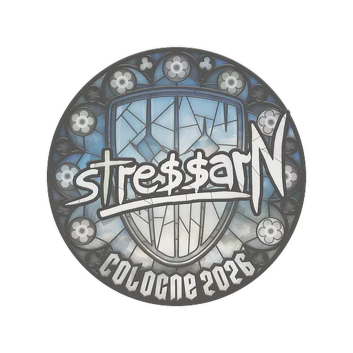 Наклейка | stressarN | Кёльн-2026