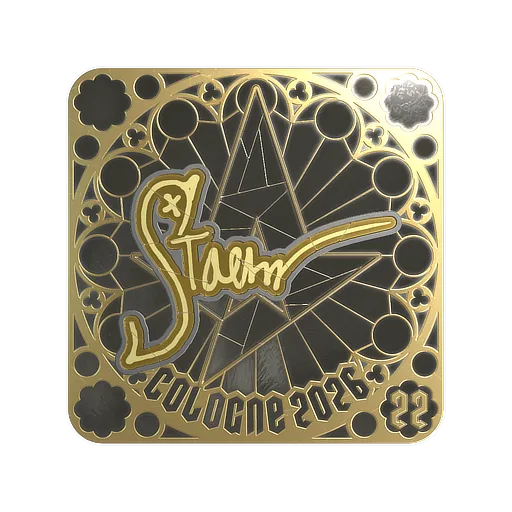 Sticker | Staehr (Gold, Ranked) | Cologne 2026