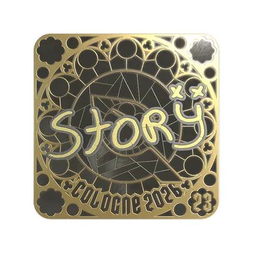 Sticker | story (Gold, Ranked) | Cologne 2026