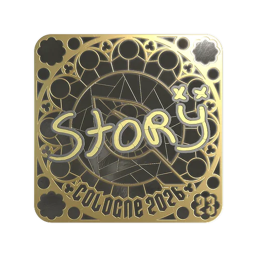 Наклейка | story (золотая, итоговая) | Кёльн-2026