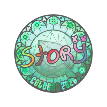 Наклейка | story (голографическая) | Кёльн-2026