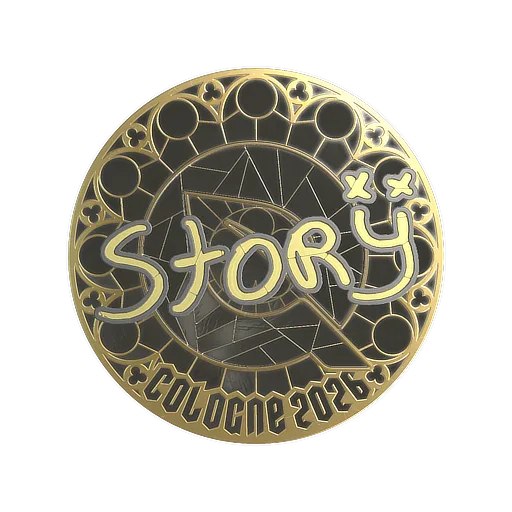 Sticker | story (Gold) | Cologne 2026