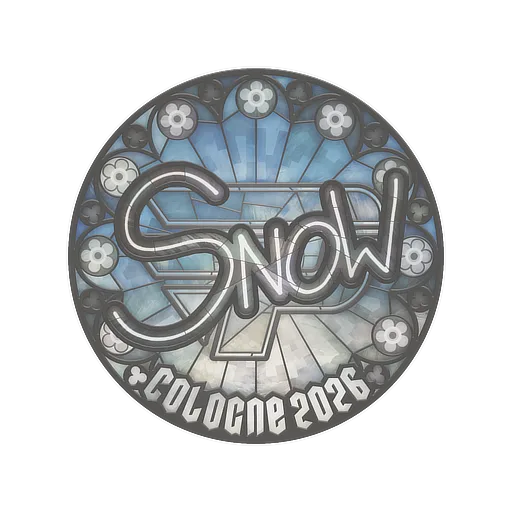 Наклейка | snow | Кёльн-2026