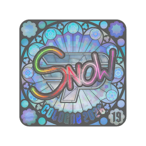 Sticker | snow (Holo, Ranked) | Cologne 2026