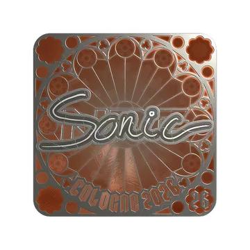 Sticker | Sonic (Foil, Ranked) | Cologne 2026