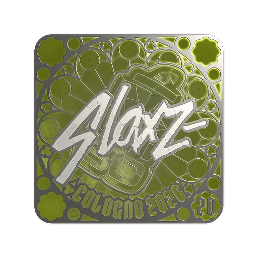 Sticker | slaxz- (Foil, Ranked) | Cologne 2026