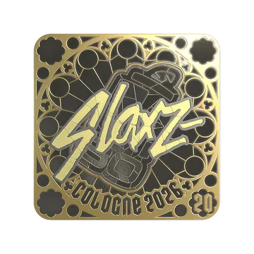 Sticker | slaxz- (Gold, Ranked) | Cologne 2026